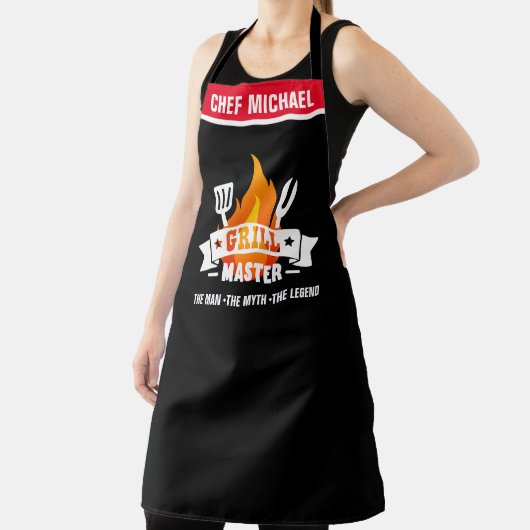 Grill Master The Man Myth Legend BBQ Schürze (InSitu)