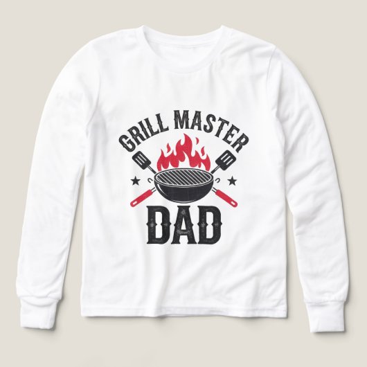 Grill Master Vater - Funny GRILLEN Father's Day Gi (Design Vorderseite)