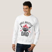 Grill Master Vater - Funny GRILLEN Father's Day Gi Sweatshirt (Vorne ganz)