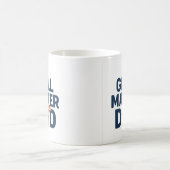 Grill Master Vater GRILLEN Vatertag Geschenk Kaffeetasse (Mittel)