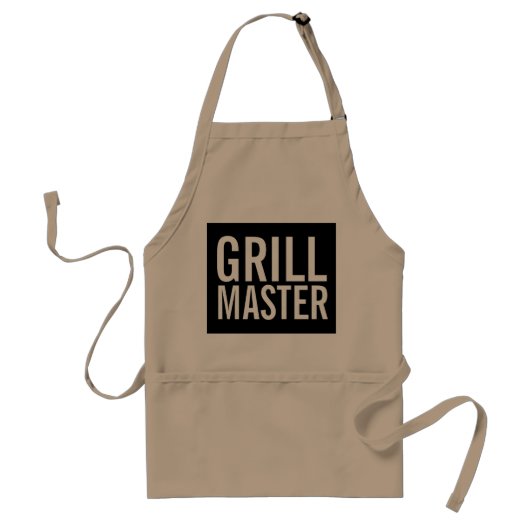 GRILL MASTER VATER KÜCHE SCHÜRZE FÜR VATER (Vorne)