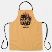Grill Master Vater Schürze (Vorderseite)