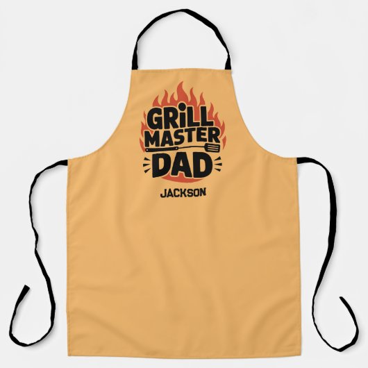 Grill Master Vater Schürze (Vorderseite)
