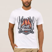 Grill Master Vater T-Shirt (Vorderseite)