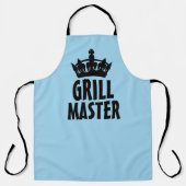 GRILL MASTER VATER VATER'S DAY FUNNY APRON SCHÜRZE (Vorderseite)