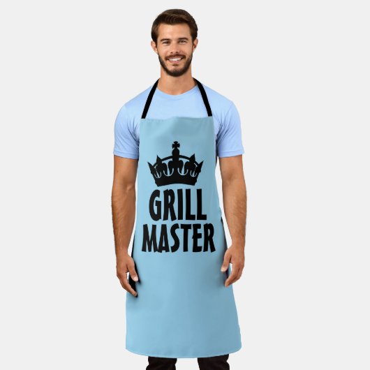 GRILL MASTER VATER VATER'S DAY FUNNY APRON SCHÜRZE (Getragen)