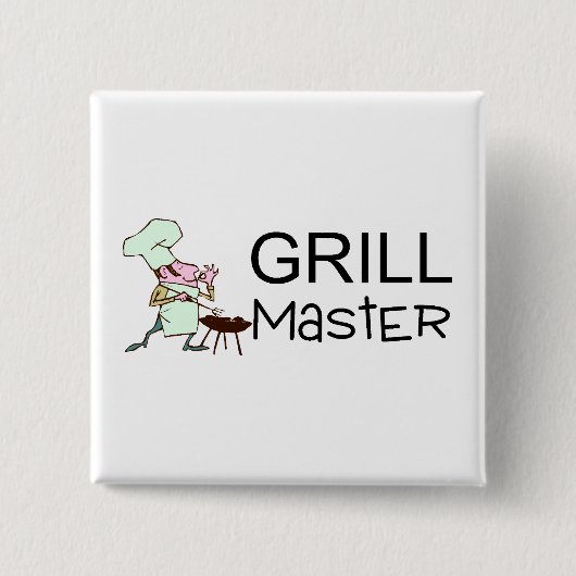 Grill-Meister Button (Vorderseite)