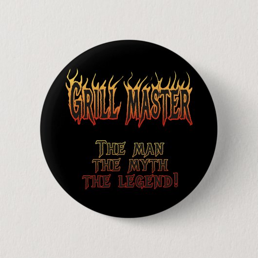 Grill-Meister Button (Vorderseite)