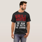 Grill Meister der Mythe Legend  T-Shirt (Vorne ganz)
