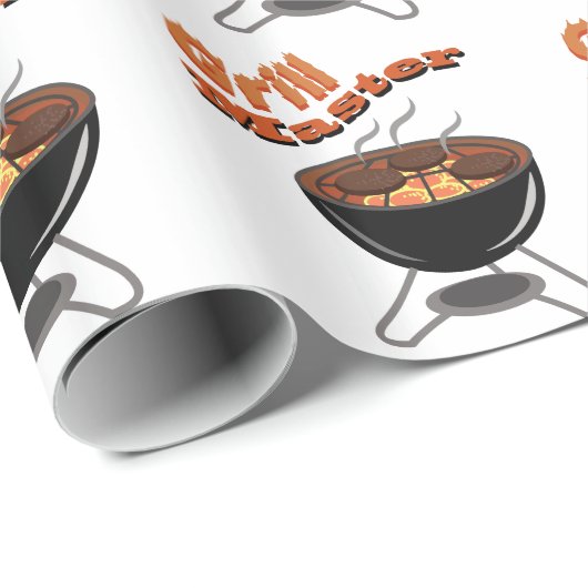 Grill-Meister Geschenkpapier (Rolleneckpunkt)