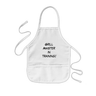 Grill-Meister im Training! Kinderschürze