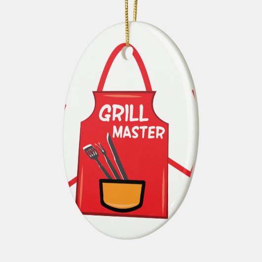 Grill-Meister Keramik Ornament (Links)