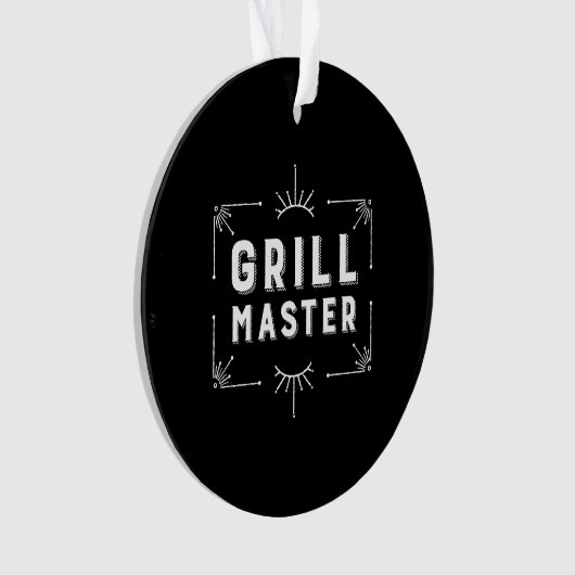 Grill-Meister Ornament (Vorderseite)