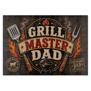 Grill Meister Papa (Legendärer Papa) Schneidebrett
