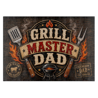 Grill Meister Papa (Legendärer Papa) Schneidebrett