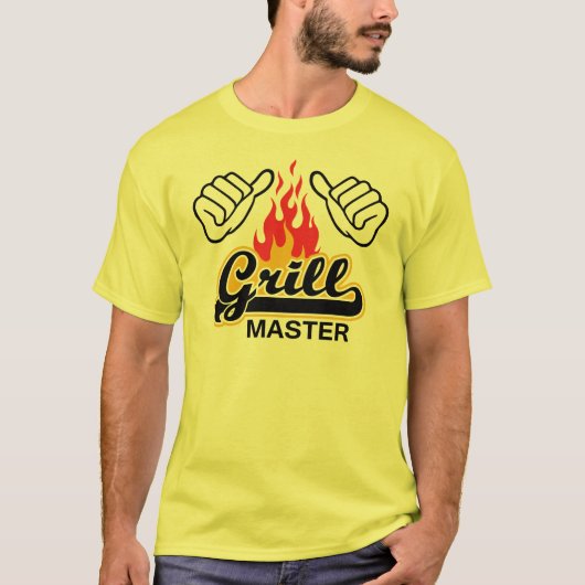 Grill-Meister T-Shirt (Vorderseite)