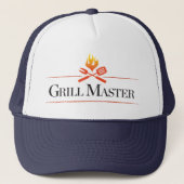 Grill-Meister Truckerkappe (Vorderseite)