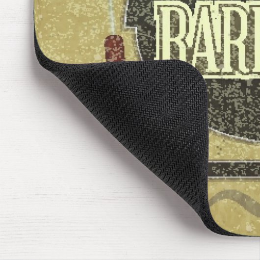 Grill-Menü Mousepad (Ecke)