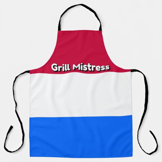 Grill Mistress Schürze (Vorderseite)
