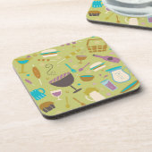 Grill-Muster Getränkeuntersetzer (Linke Seite)