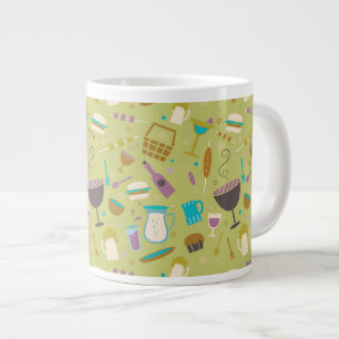 Grill-Muster Jumbo-Tasse