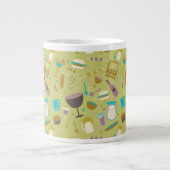 Grill-Muster Jumbo-Tasse (Vorderseite)