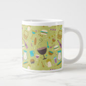 Grill-Muster Jumbo-Tasse (Rechts)