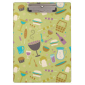 Grill-Muster Klemmbrett (Vorderseite)