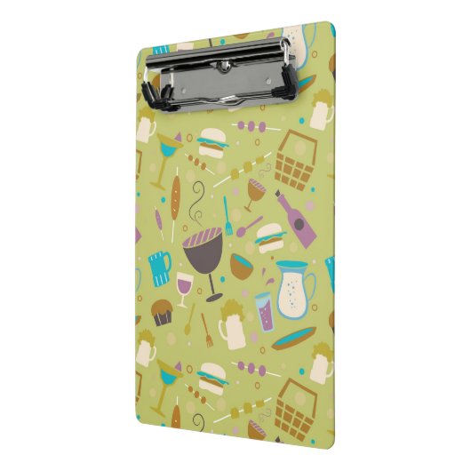 Grill-Muster Mini Klemmbrett (Gewinkelt2)