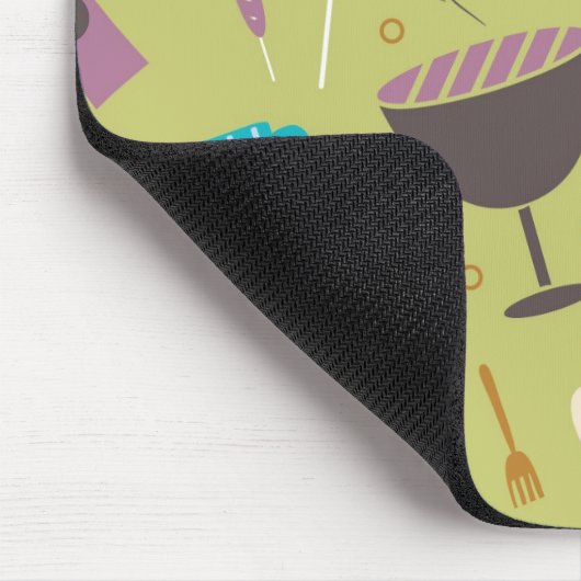 Grill-Muster Mousepad (Ecke)