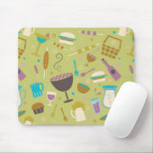 Grill-Muster Mousepad (Mit Mouse)
