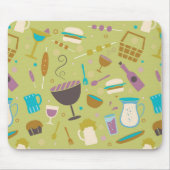 Grill-Muster Mousepad (Vorne)