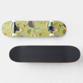 Grill-Muster Skateboard (Horizontal)