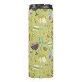 Grill-Muster Thermosbecher (Rückseite)