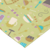 Grill-Muster Tischdecke (Schrägansicht)