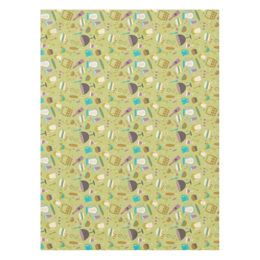 Grill-Muster Tischdecke (Vorderseite)