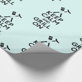 Grill On Geschenkpapier (Ecke)