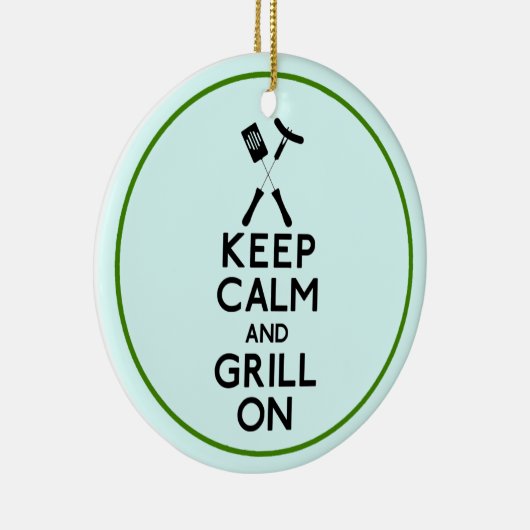 Grill On Keramik Ornament (Rechts)