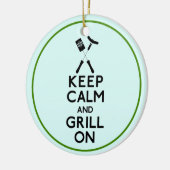 Grill On Keramik Ornament (Links)