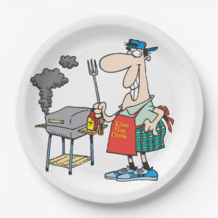 Grill-PapierTeller Pappteller