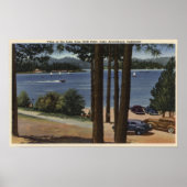 Grill Point View Lake Poster (Vorne)