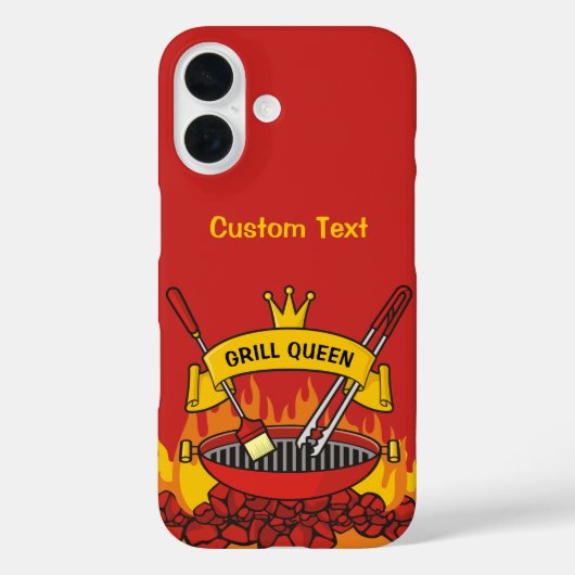 Grill Queen Case-Mate iPhone Hülle (Rückseite)