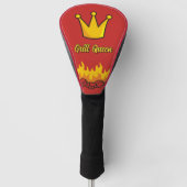 Grill Queen Crown Golf Headcover (Vorderseite)