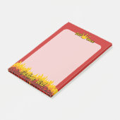 Grill Queen Crown Post-it Klebezettel (angewinkelt)