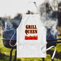 Grill Queen Funny GRILLEN Sprichwort Schürze