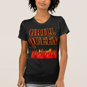 Grill Queen Funny GRILLEN Sprichwort T - Shirt