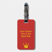 Grill Queen Gepäckanhänger (Rückseite vertikal)