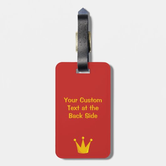 Grill Queen Gepäckanhänger (Rückseite vertikal)