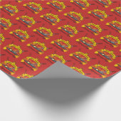 Grill Queen Geschenkpapier (Ecke)