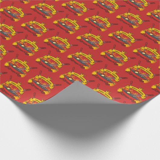 Grill Queen Geschenkpapier (Ecke)